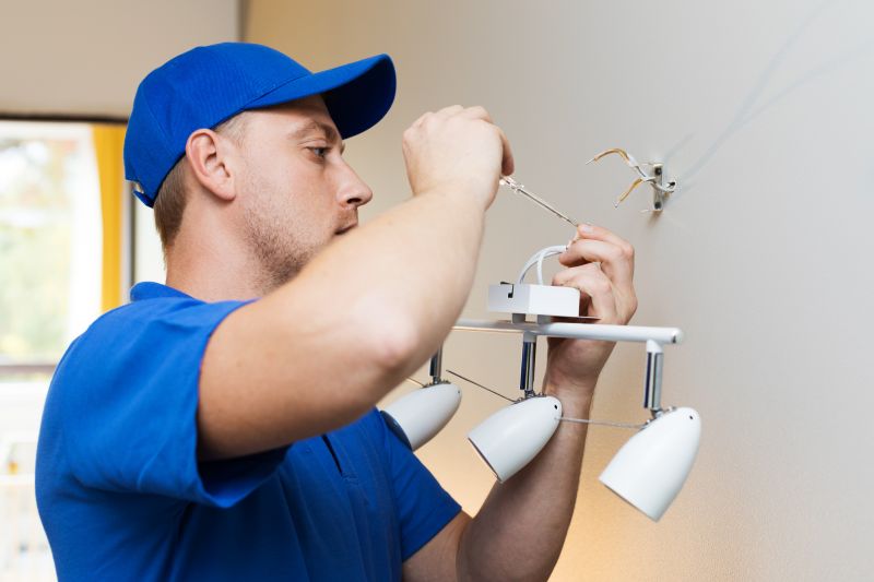 Foyer Lighting Installation in Alpharetta, GA