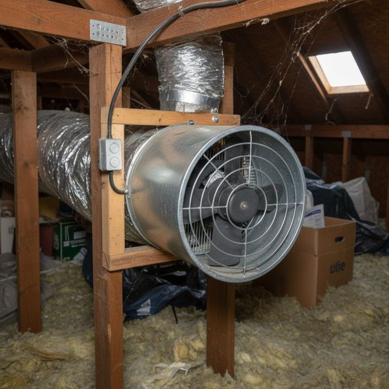 Roof Fan Replacement in Alpharetta, GA